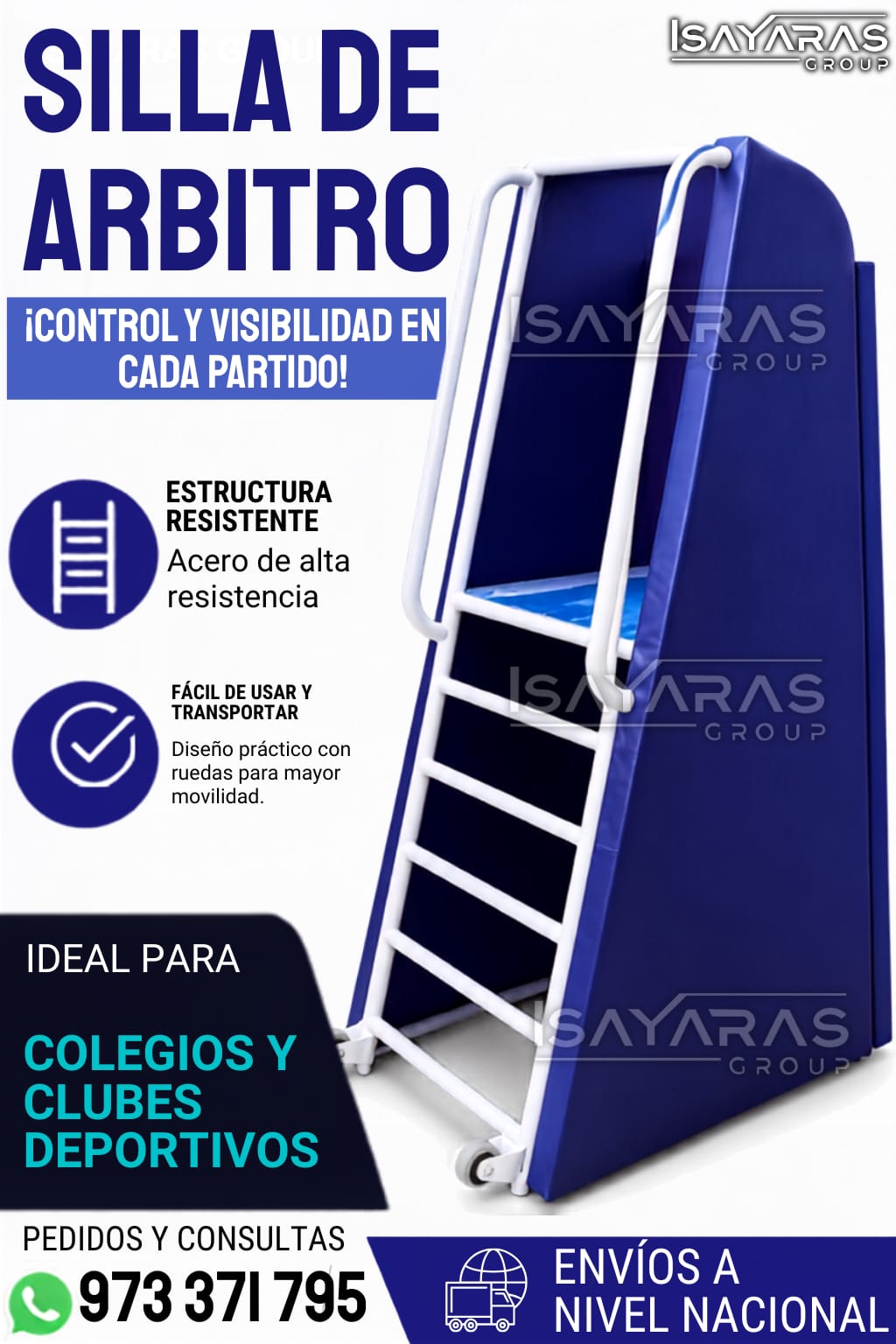 ¡PARANTES MÓVILES PARA VÓLEY!- ISAYARAS GROUP - foto 3